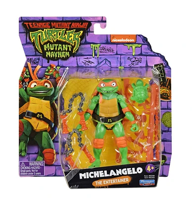 Teenage Mutant Ninja Turtles: Mutant Mayhem Michelangelo Basic Action Figure