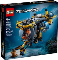 LEGO Technic Le sous-marin de recherche en haute mer Ensemble de jouet pour les enfants qui aiment l'ingénierie et la science 42201