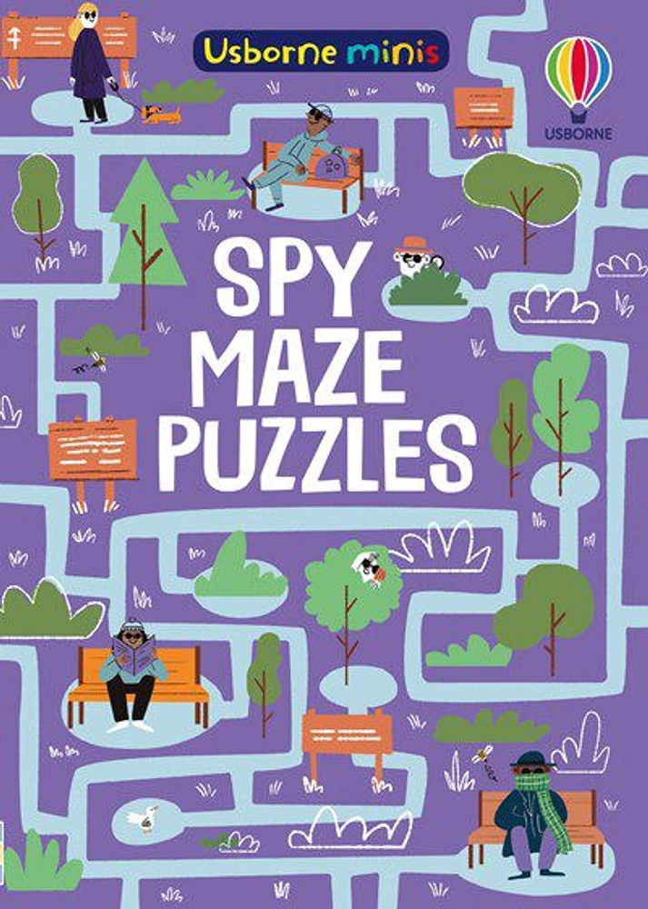 Usborne Minis: Spy Mazes - Édition anglaise