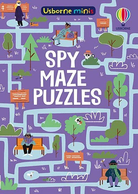 Usborne Minis: Spy Mazes - Édition anglaise