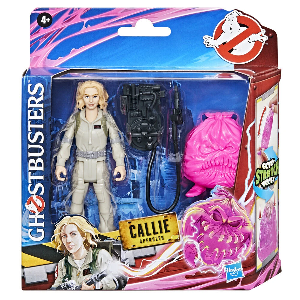 Ghostbusters Fright Features Callie Spengler 5-Inch Collectible Action figure with Ecto-Stretch Tech Possessor Accessory