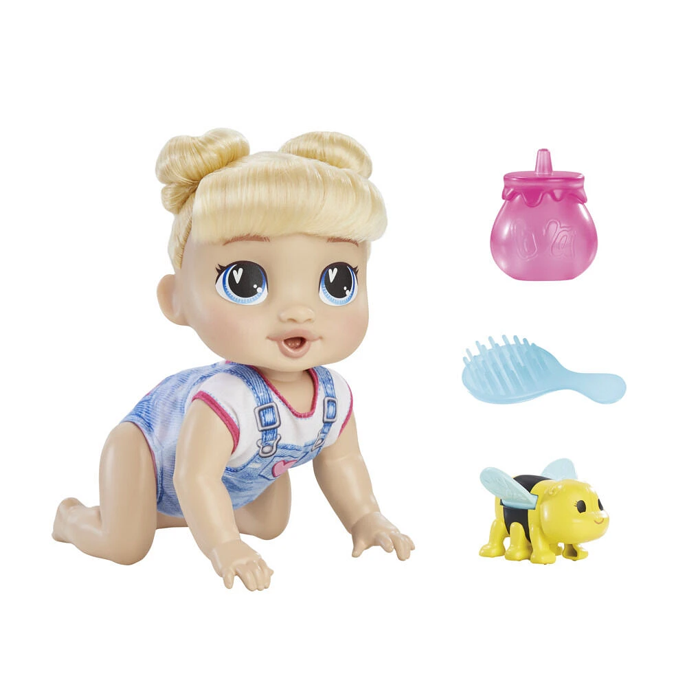 Baby Alive Crawl 'n Play Harper Hugs Electronic Baby Doll