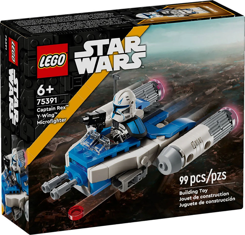 LEGO Star Wars Captain Rex Y-Wing Microfighter Building Toy 75391