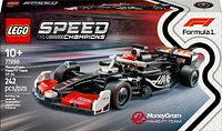 LEGO Speed Champions Voiture de course MoneyGram Haas F1 Team VF-24, Jouet de véhicule et pilote 77250