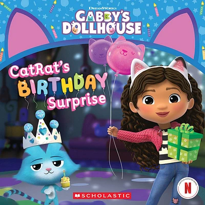 CatRat's Birthday Surprise (Gabby's Dollhouse Storybook) - Édition anglaise