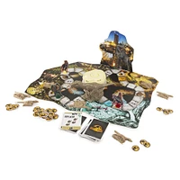 Jurassic World Dominion, Jeu de société sensoriel Stomp N' Smash sur le thème des dinosaures, avec sable Kinetic Sand