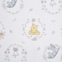 Muslin Swaddle Blk 4 Pack - Disney Winnie