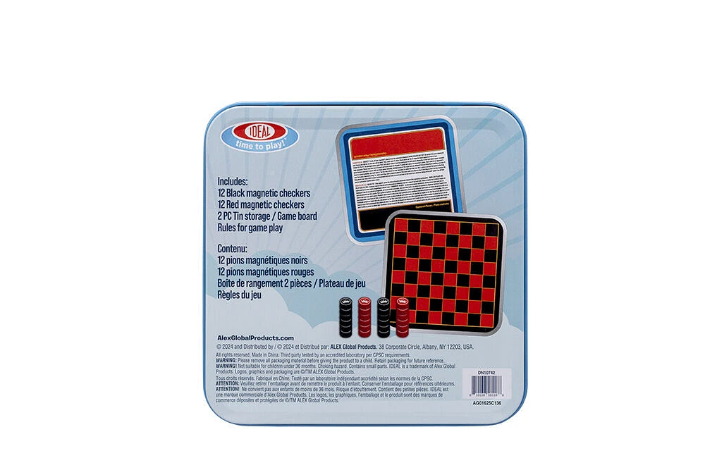 Ideal Novelty - Magnetic Games Checkers