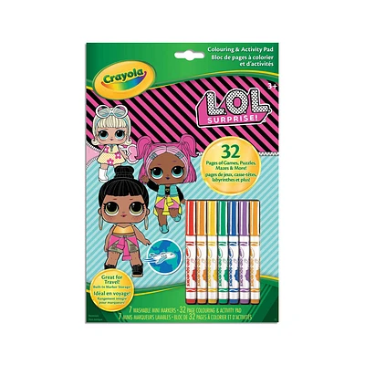 LOL Surprise Colouring and Activity Book