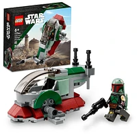 LEGO Star Wars Boba Fett's Starship Microfighter 75344 Building Toy Set (85 Pcs)