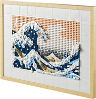 LEGO Art Hokusai - The Great Wave 31208 Building Kit; Japanese Wall Decor or Hobby Gift for Art Lovers and Adults (1,810 Pieces)