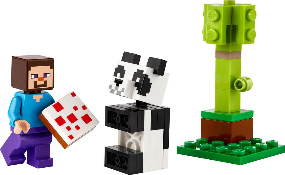 LEGO Minecraft Steve and Baby Panda 30672