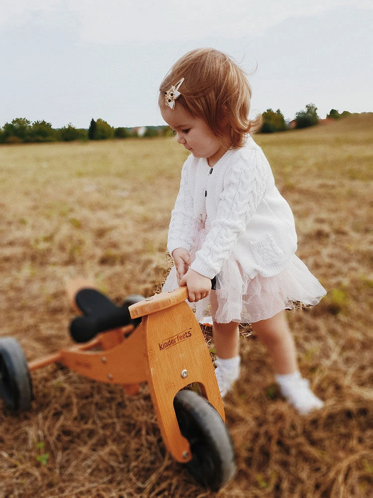 Kinderfeets Tiny Tot Balance Bike BAMBOO