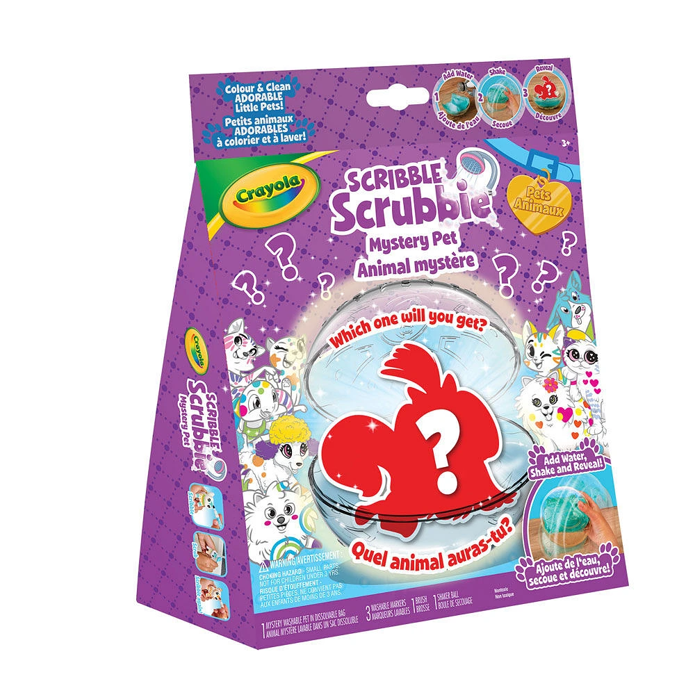 Crayola Scribble Scrubbie Mystery Pet