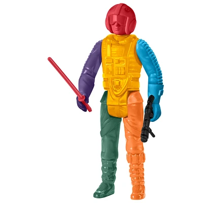 Star Wars Retro Collection 3.75-Inch-Scale Multi-Colored Luke Skywalker (Snowspeeder) Prototype Edition Action Figure - R Exclusive