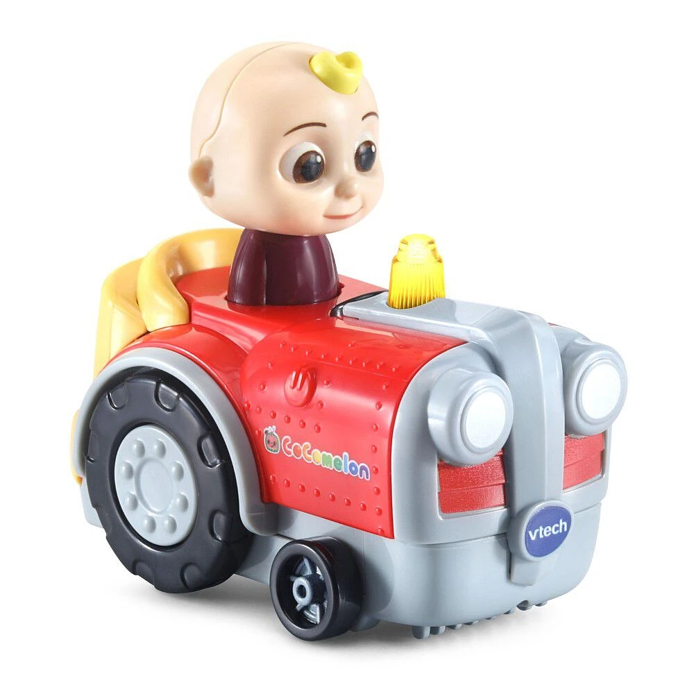 VTech CoComelon Go! Go! Smart Wheels JJ et le tracteur à chansons - Édition anglaise