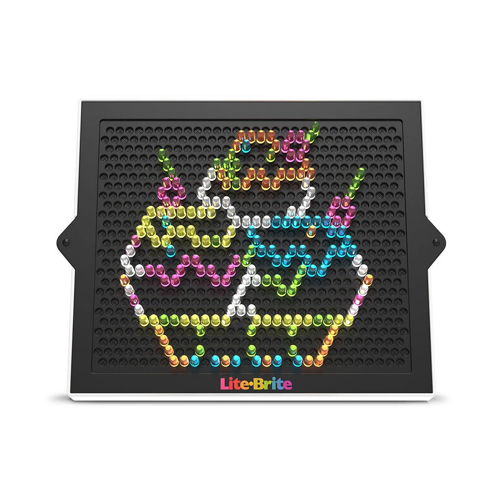 Écran magique Lite-Brite de style rétro