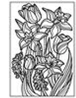 Usborne Minis: Magic Painting Flowers - Édition anglaise