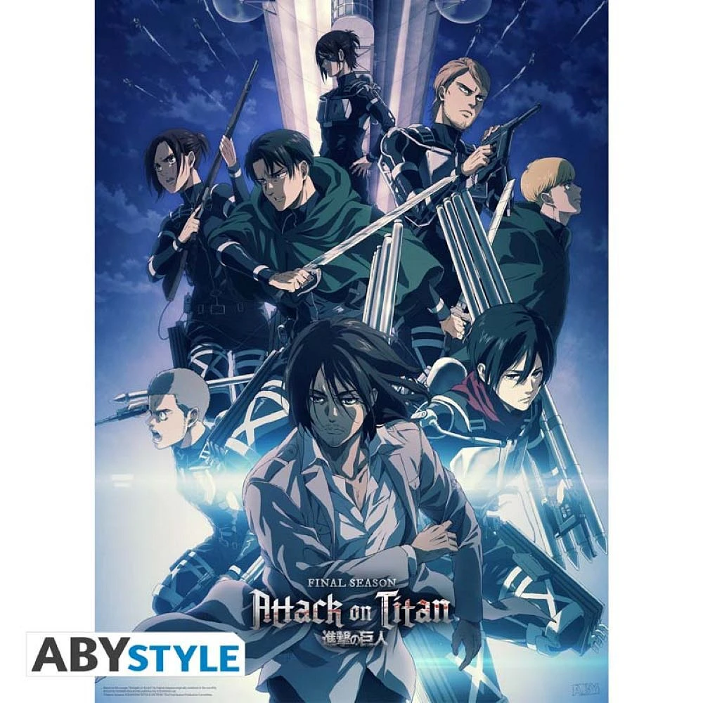 Attack On Titan - Set 2 Posters Chibi 52X38 - Chibi Set 2 X4