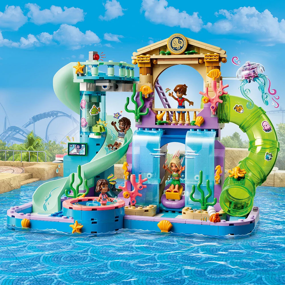 LEGO Friends Heartlake City Water Park Playset, Creative-Play Building Set for Kids 42630