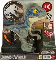 Jurassic World Mega Roar Blue Velociraptor Dinosaur Sound & Stretchable Jaw