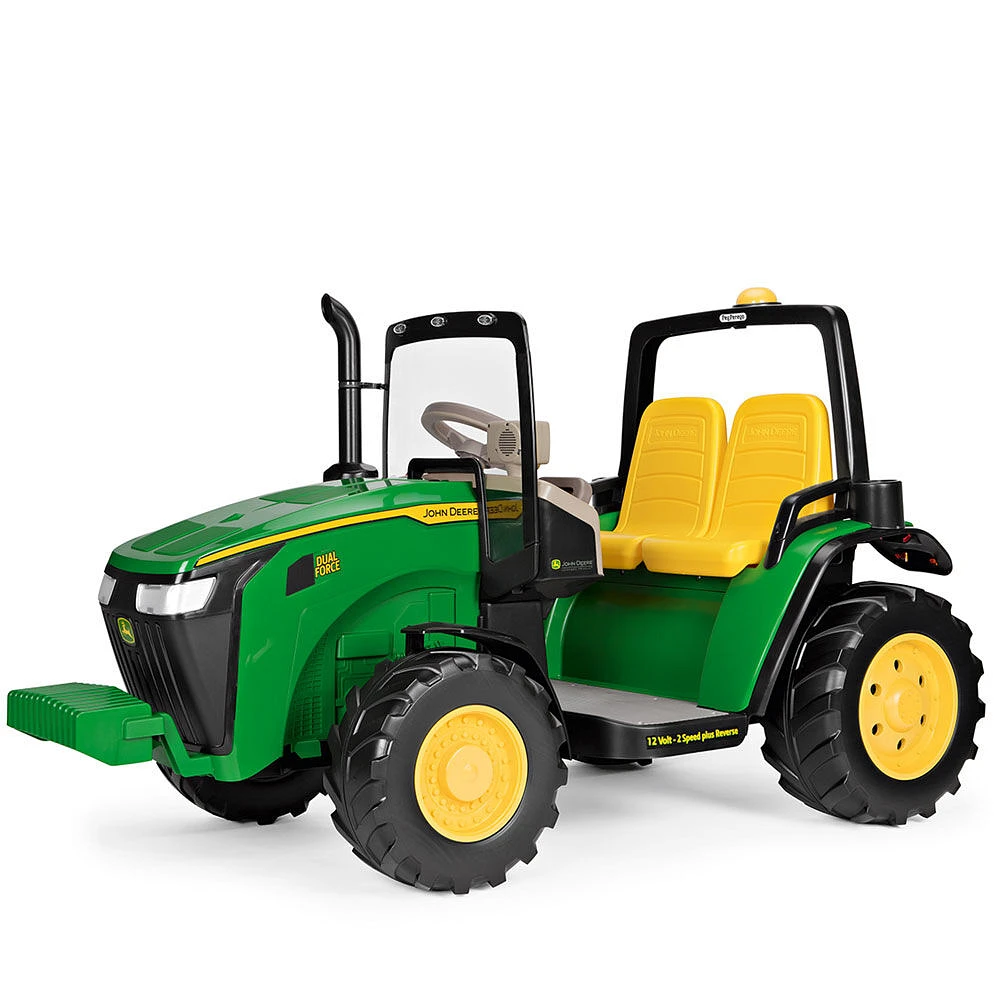 John Deere Dual FC 12V Ride-On Tractor