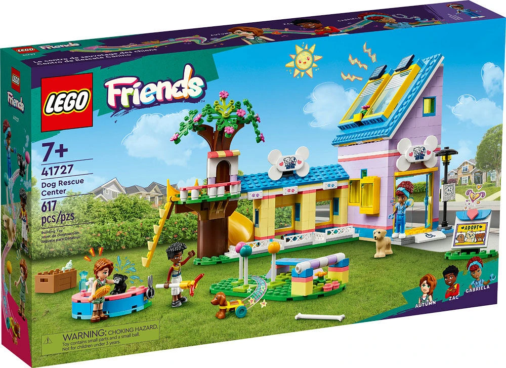 LEGO Friends Dog Rescue Center 41727 Building Toy Set (617 Pieces)