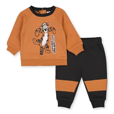 Disney Tigger 2 Piece Top Jogger Set Brown