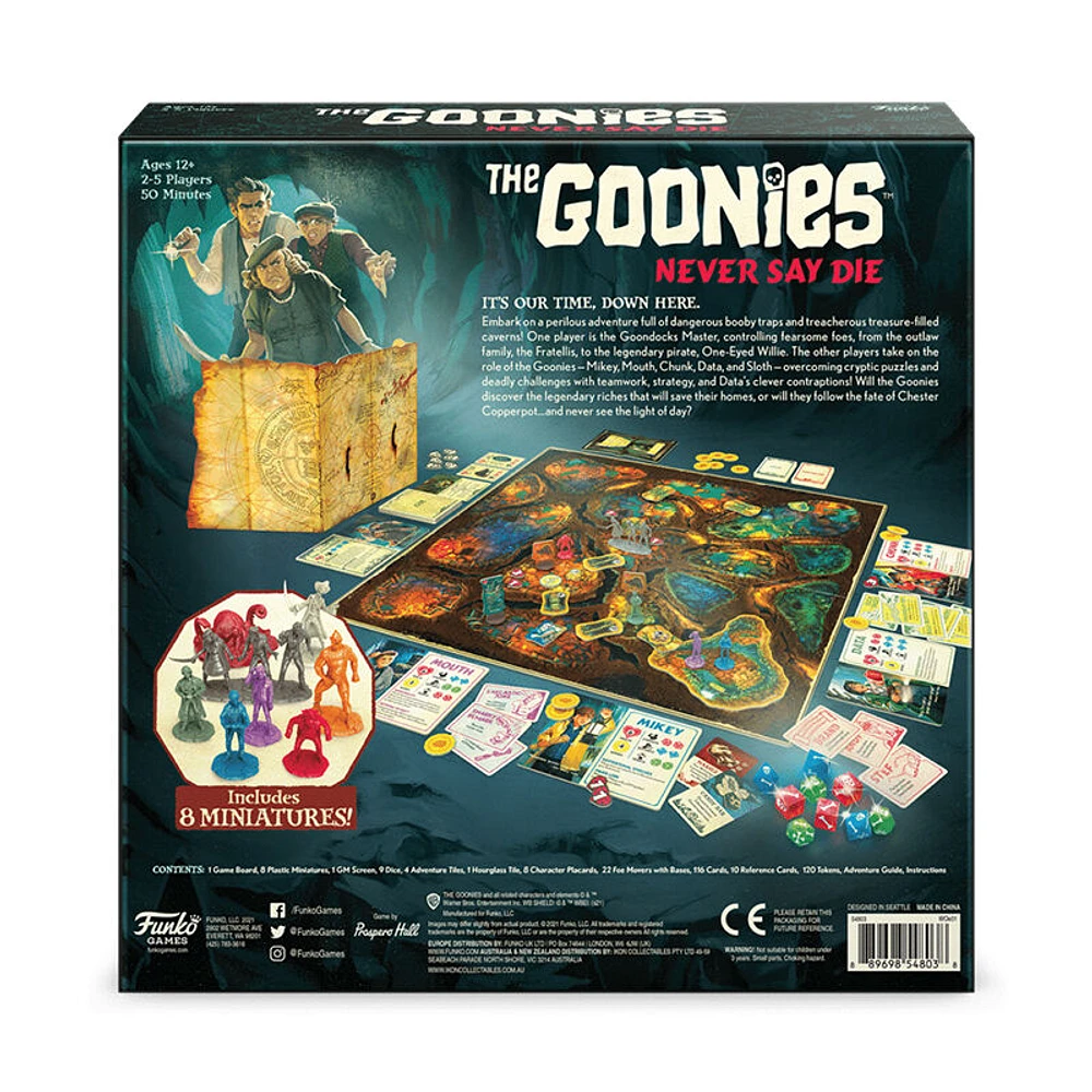 The Goonies: Never Say Die Board Game - English Edition