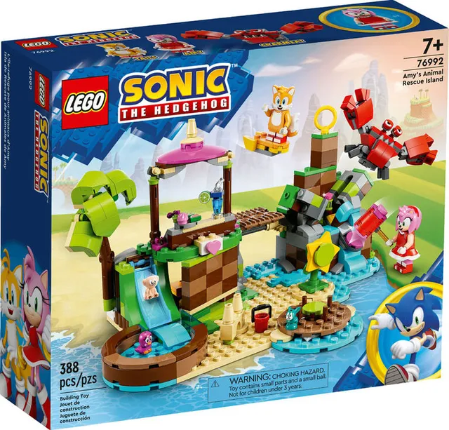 LEGO 76990 Sonic the Hedgehog Sonic's Speed Challenge Building Set, 292 pc  - Kroger