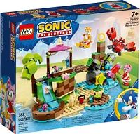 LEGO Sonic the Hedgehog Amy's Animal Rescue Island 76992 Building Toy Set (388 Pieces)