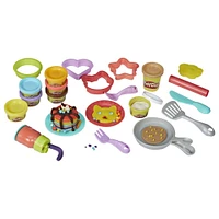 Play-Doh Kitchen Creations Crêpes sautées, jouet petit-déjeuner