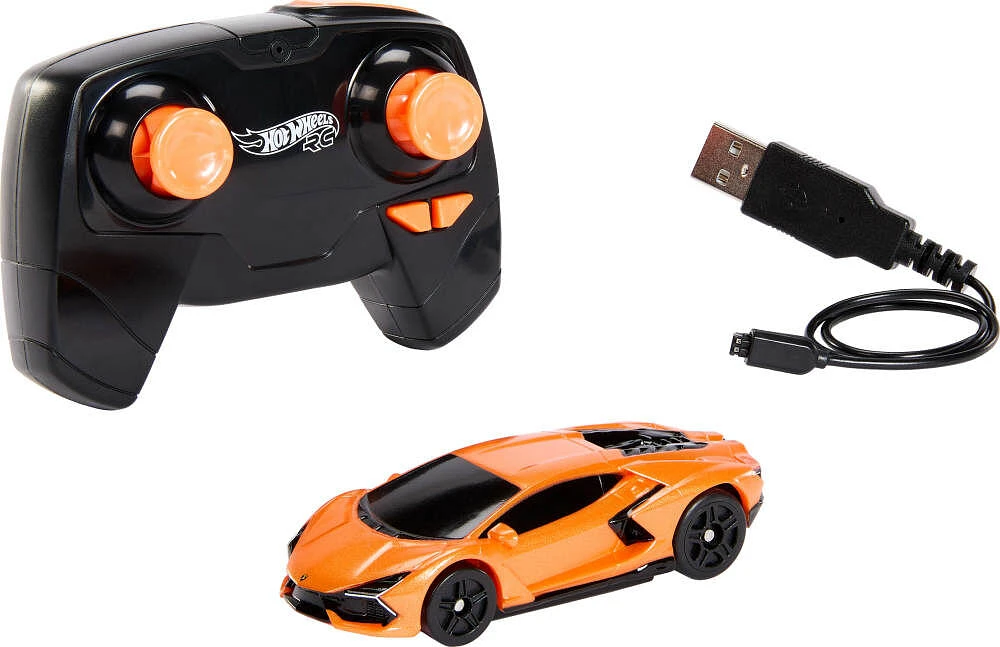 HotWheels-Lamborghini Revuelto-Voiture télécommandée, rechargeable