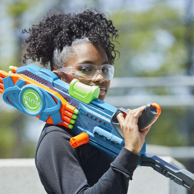 Nerf Pro Gelfire Legion Spring Action Blaster, 5000 Rounds, 130 Hopper,  Protective Eyewear, Slam Fire, Ages 14 & Up