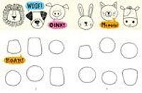 Usborne Minis: Doodling Animals - Édition anglaise