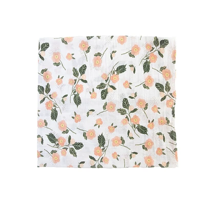 Red Rovr-Organic Cotton Muslin Swaddle Blanket