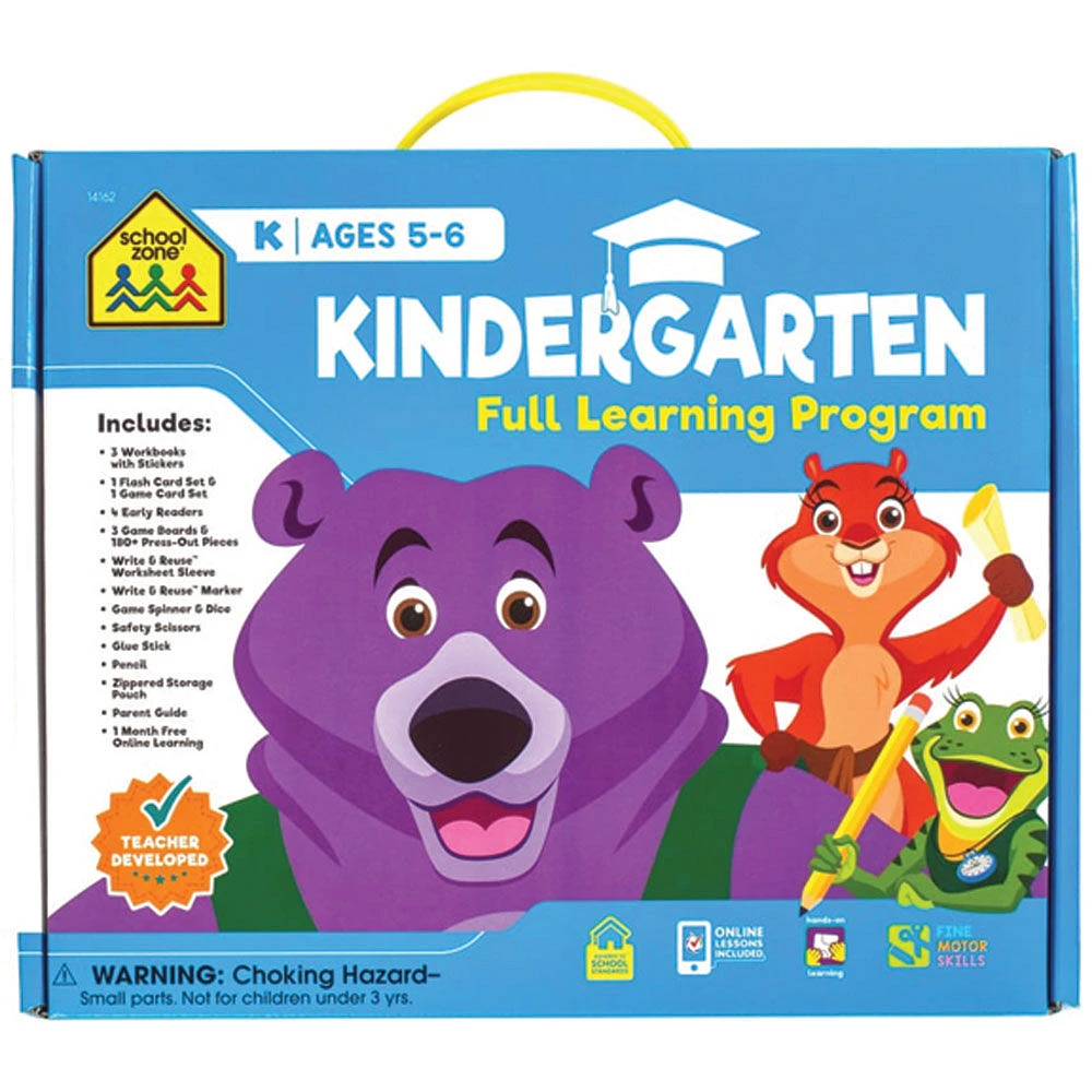Système d'apprentissage complet de la maternelle - Édition anglaise
