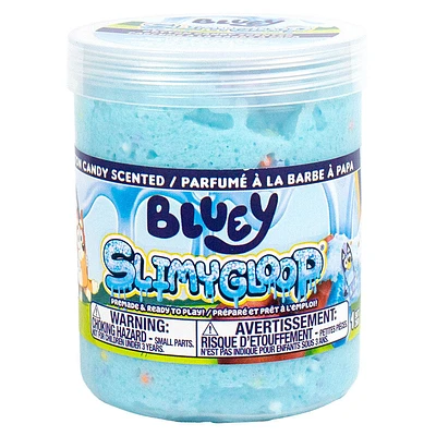 Bluey SLIMYGLOOP, Slime parfumée à la barbe à papa