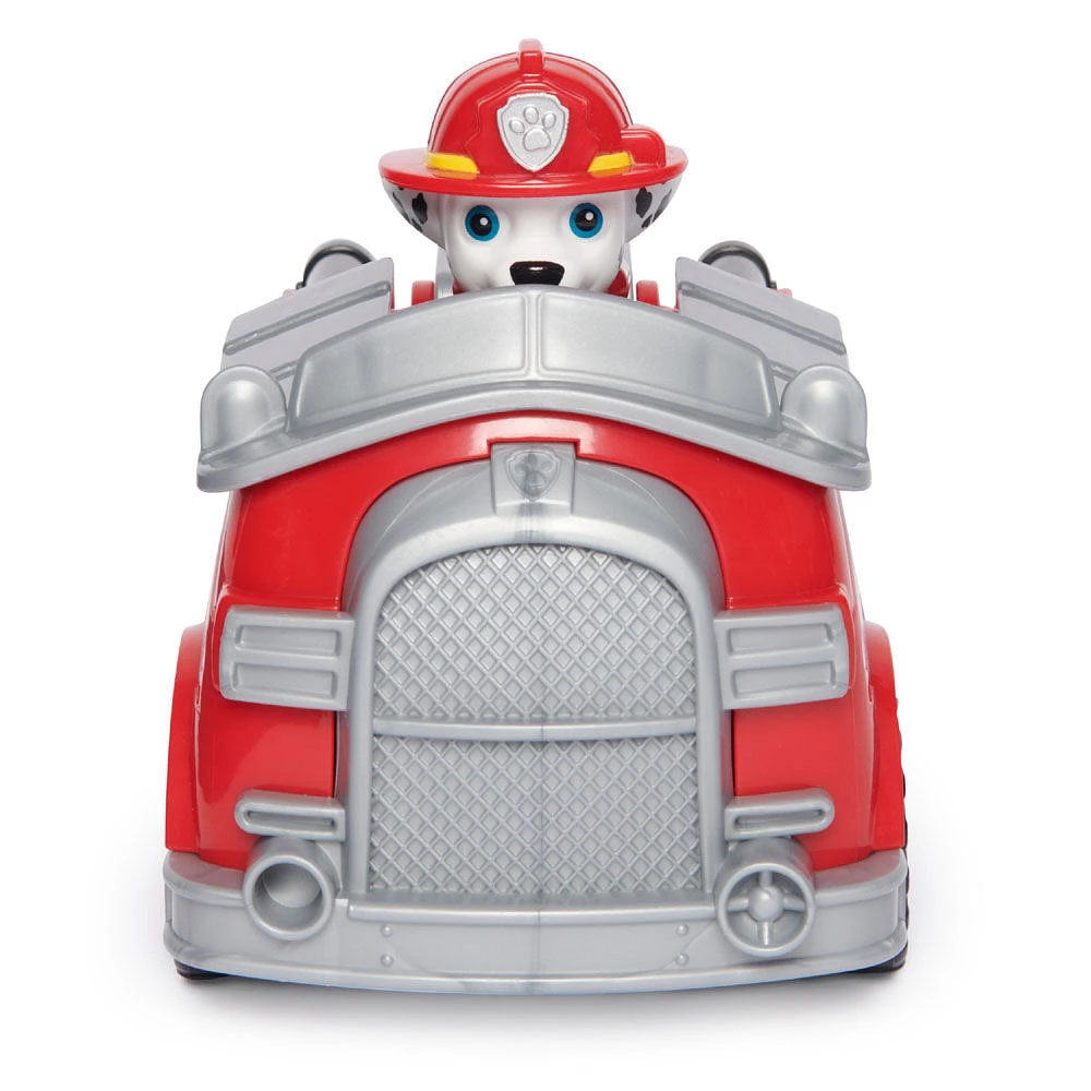 PAW Patrol, Marshall's Firetruck, Toy Truck with Collectible Action Figure, Sustainably Minded Kids Toys