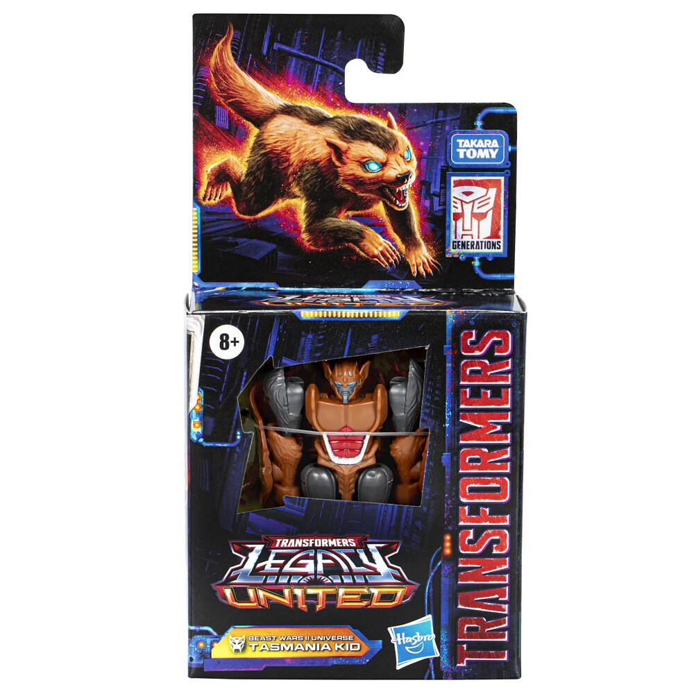 Transformers Legacy United Core Class Beast Wars II Universe Tasmania Kid Action Figure