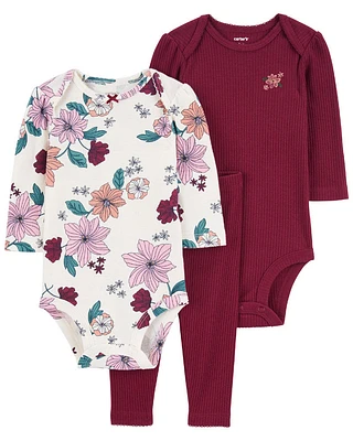 Carter's Three Piece Bodysuit Pant Set