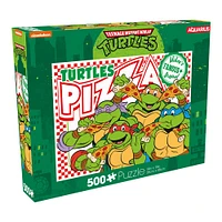 TMNT Pizza 500 Piece Jigsaw Puzzle