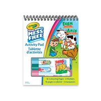Crayola Color Wonder Mess-Free Travel Activity Pad, Farm Friends
