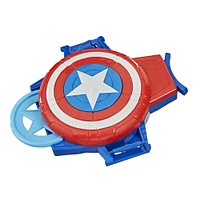 Hasbro Marvel, bouclier lance-disque de Captain America, jouet de cosplay, pour enfants à partir de 5 ans