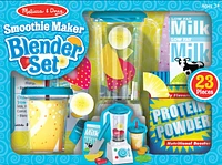 Melissa & Doug Smoothie Maker Mélangeur Set avec Play Food (24 Pcs) - les motifs peuvent varier