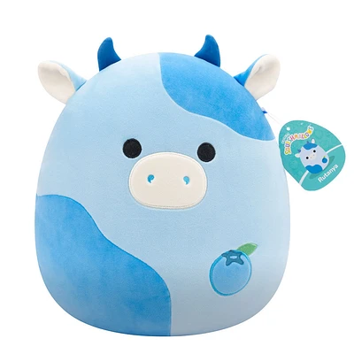 Peluche Squishmallows 12" - Rutanya la vache aux myrtilles