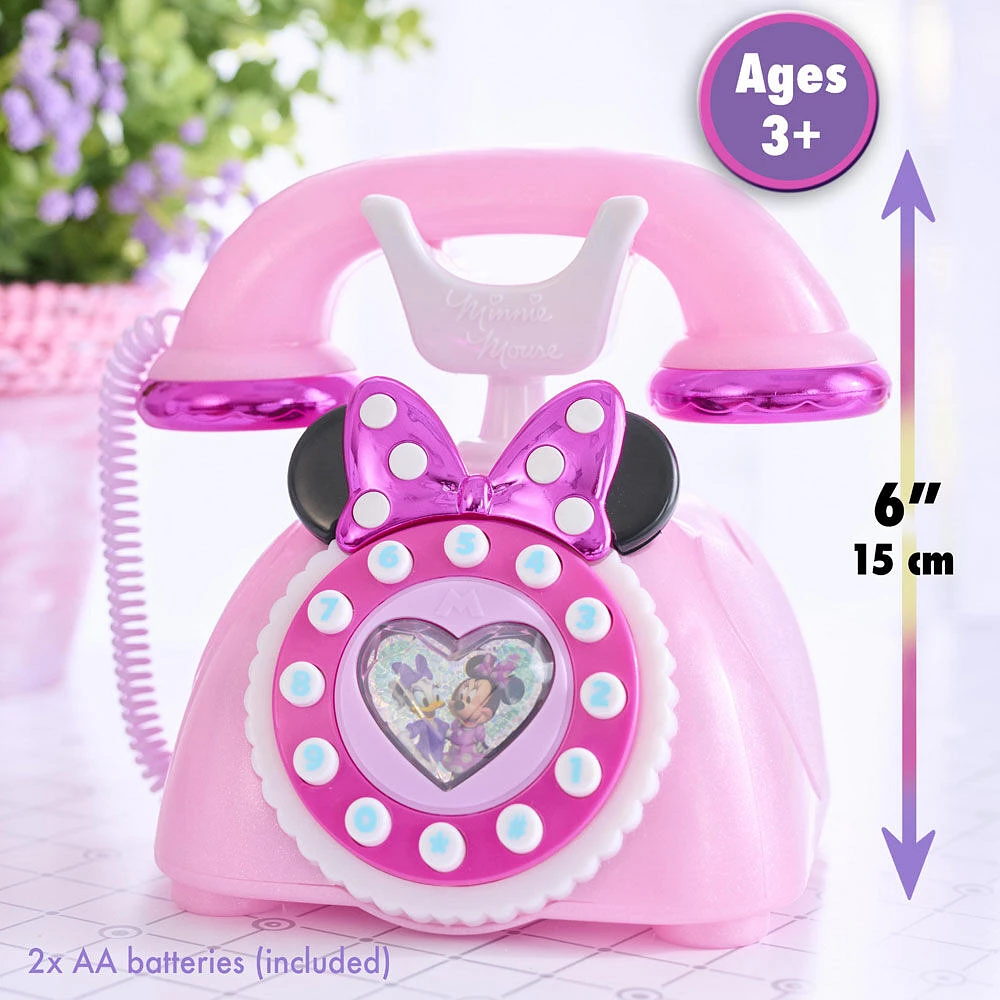 Téléphone à cadran Minnie Mouse de Disney Junior