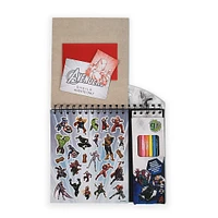 Eco Avengers Travel Colouring Activity