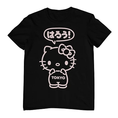 Hello Kitty Tokyo- T-Shirt Noir