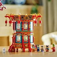 LEGO Le festival traditionnel chinois La lanterne tournante Ensemble de construction avec une figurine de l'année du Serpent 80116